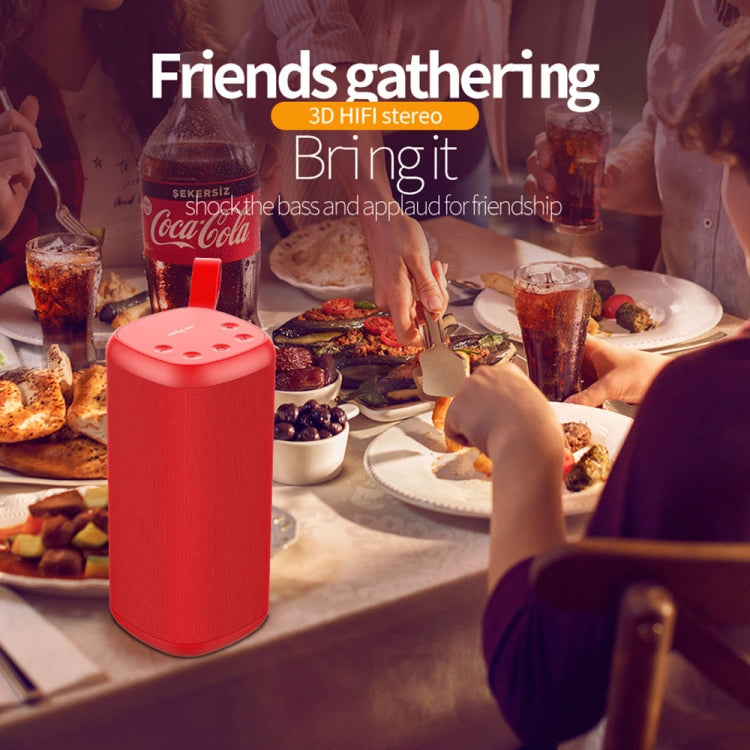 Enceinte Bluetooth sans fil portable ZEALOT S35 avec basses puissantes et microphone intégré, compatible appels mains-libres, carte TF et AUX