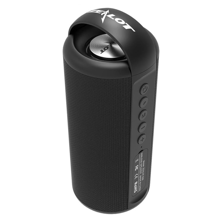 Haut-parleur Bluetooth sans fil ZEALOT S36 à basses puissantes portable, micro intégré, support des appels mains libres, carte TF et AUX
