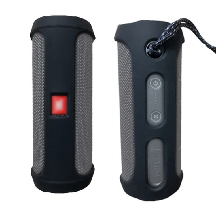 Étui de protection en gel de silice portable pour haut-parleur Bluetooth JBL Flip4