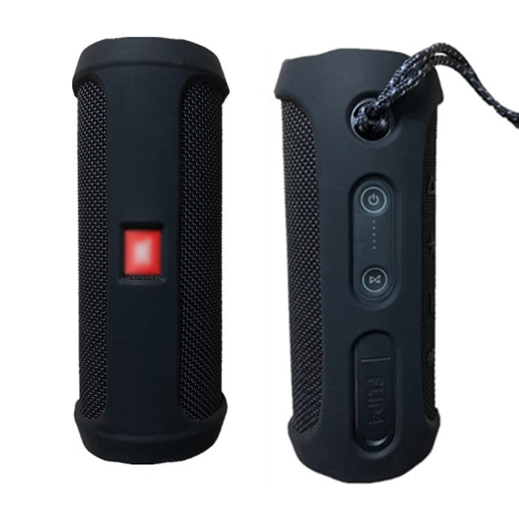 Étui de protection en gel de silice portable pour haut-parleur Bluetooth JBL Flip4