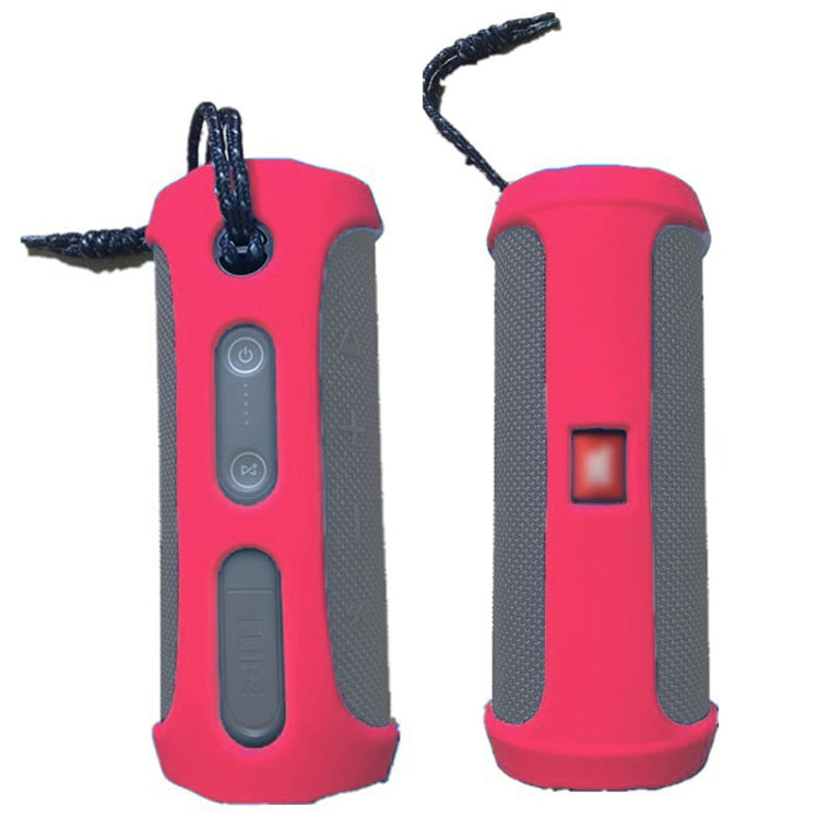 Étui de protection en gel de silice portable pour haut-parleur Bluetooth JBL Flip4