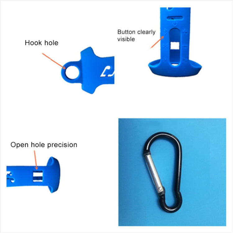 Étui de protection étanche en gel de silice portable pour haut-parleur Bluetooth JBL Pulse3