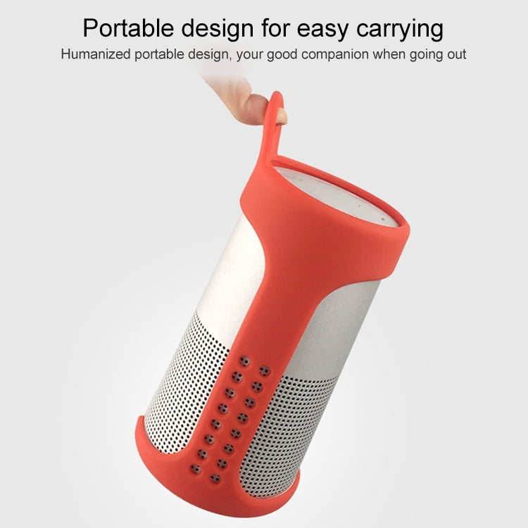 Étui de protection en gel de silice antichoc portable pour haut-parleur Bluetooth Bose Soundlink Revolve