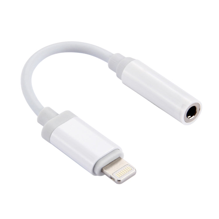 Câble adaptateur mâle 8 broches vers femelle audio 3,5 mm, prend en charge les téléphones iOS 10.3.1 ou version ultérieure