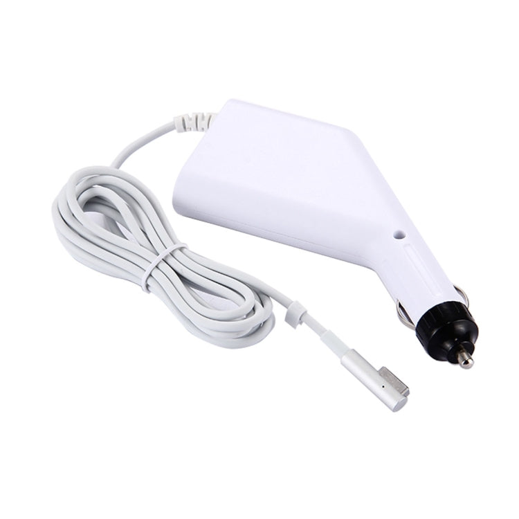 Chargeur de voiture 85W 18.5V 4.6A 5 broches style L MagSafe 1 avec 1 port USB pour Apple Macbook A1150 / A1151 / A1172 / A1184 / A1211 / A1370, longueur: 1.7m, 85W 18.5V 4.6A