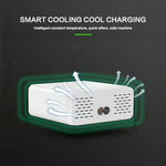 899 Chargeur rapide 30 W QC 3.0 6 ports USB avec écran numérique LCD, prise UE, 899