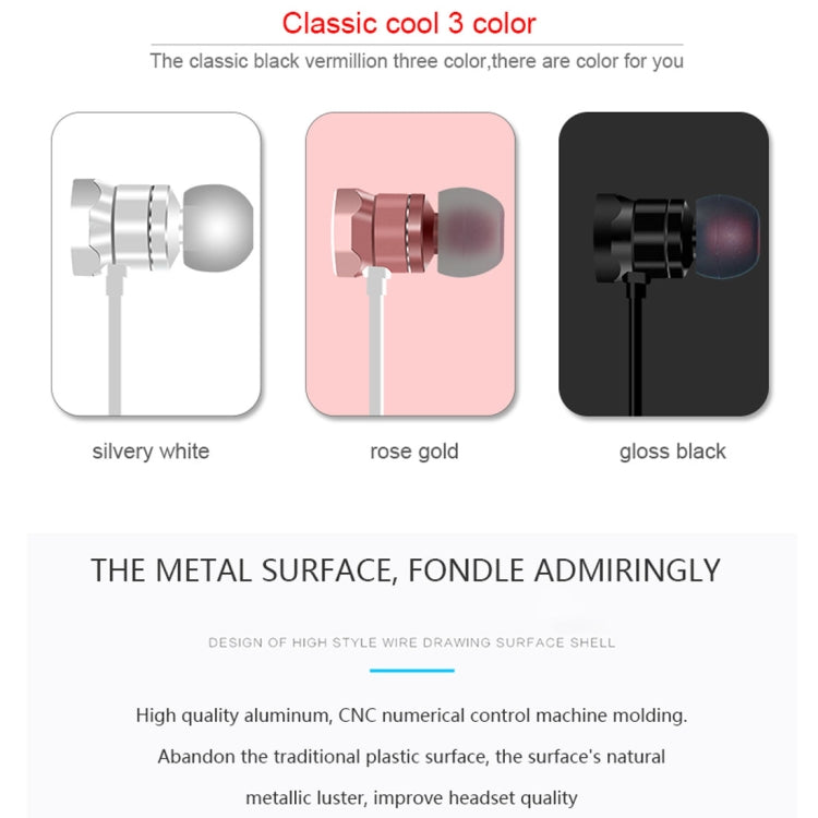 Casque intra-auriculaire Bluetooth 5.0 X3 à absorption magnétique avec micro HD, support des appels mains libres, portée : 10 m