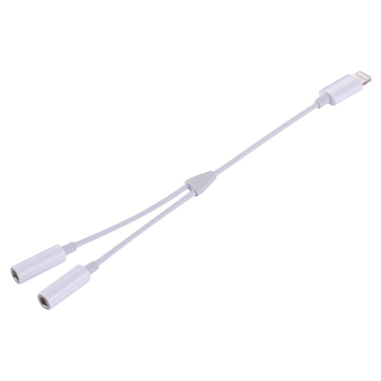 MH027 Adaptateur audio double 3,5 mm femelle vers 8 broches mâle 2 en 1 de 16 cm