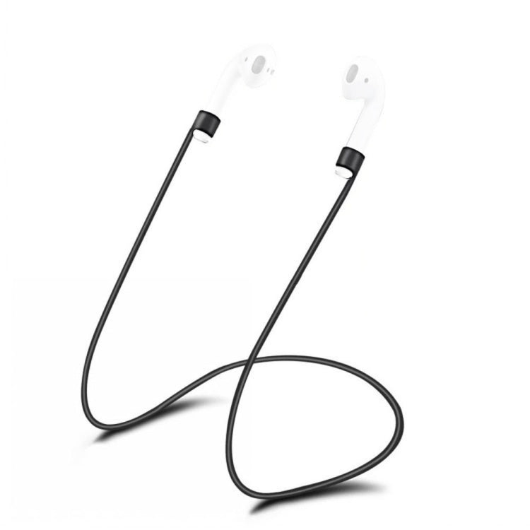 Sangle anti-perte pour écouteurs Bluetooth sans fil en silicone unisexe pour Apple AirPods 1/2, longueur du câble : 60 cm