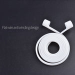 Sangle anti-perte pour écouteurs Bluetooth sans fil en silicone unisexe pour Apple AirPods 1/2, longueur du câble : 60 cm