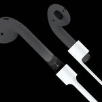 Sangle anti-perte pour écouteurs Bluetooth sans fil en silicone unisexe pour Apple AirPods 1/2, longueur du câble : 60 cm