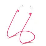 Sangle anti-perte pour écouteurs Bluetooth sans fil en silicone unisexe pour Apple AirPods 1/2, longueur du câble : 60 cm