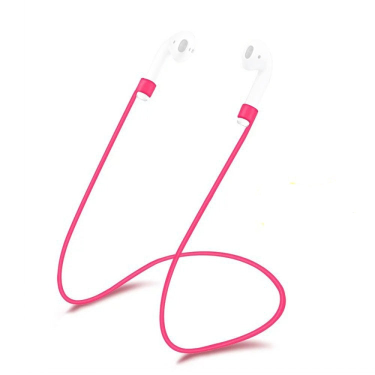 Sangle anti-perte pour écouteurs Bluetooth sans fil en silicone unisexe pour Apple AirPods 1/2, longueur du câble : 60 cm
