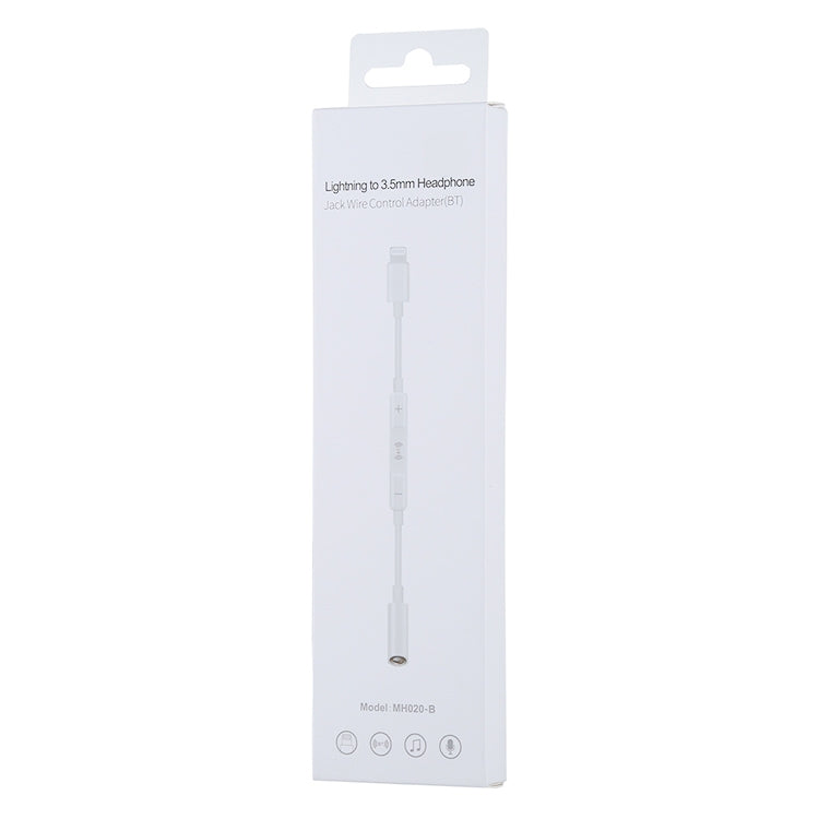 Adaptateur audio Bluetooth avec contrôle filaire, prise casque femelle 3,5 mm vers mâle 8 broches, prend en charge la musique, les appels, le contrôle du volume