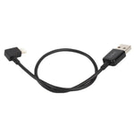 Câble de données USB vers connecteur coudé à 8 broches de 30 cm pour DJI SPARK / MAVIC PRO / Phantom 3 et 4 / Inspire 1 et 2, USB vers 8 broches
