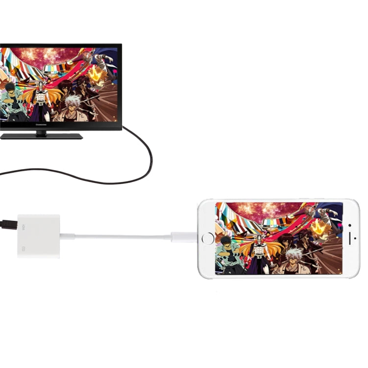 Adaptateur de câble numérique 8 broches vers AV HDMI/HDTV