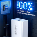 WK WP-U118 Adaptateur secteur de voyage 10W à port USB unique, prise US, WP-U118 Prise US