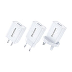 WK WP-U118 Adaptateur secteur de voyage 10W à port USB unique, prise UE, WP-U118 prise UE