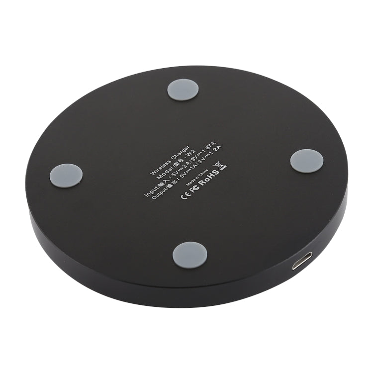 Chargeur sans fil intelligent standard Qi W2, supporte la charge rapide, W2