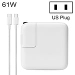 Adaptateur secteur Type-C 61W avec câble de 1,8 m, prise US, prise US 61W