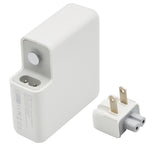 Adaptateur secteur Type-C 61W avec câble de 1,8 m, prise US, prise US 61W