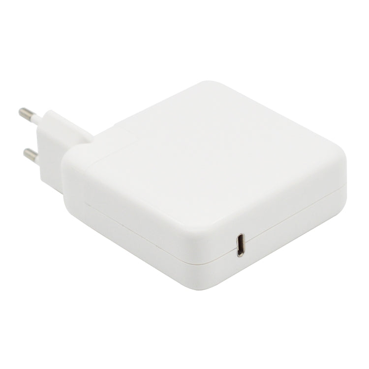 Adaptateur secteur portable 87W Type-C avec câble de charge Type-C 1,8m, prise EU, 87W prise EU