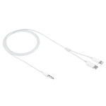 MH-CM32 Câble audio pour téléphone portable 8 broches et USB-C vers prise jack 3,5 mm, MH-CM32