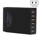 XBX09A Chargeur rapide de voyage 50W 5V 2.4A 6 ports USB