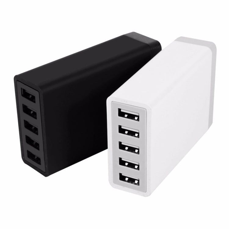 Chargeur rapide de voyage XBX09 40W 5V 8A 5 ports USB, prise britannique (noir), XBX09, 8A