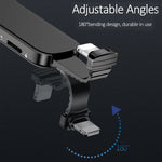 Adaptateur de charge rapide LXS08 8 broches vers 8 broches + prise audio 3,5 mm avec support en anneau, 8 broches + 3,5 mm
