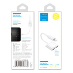 JOYROOM S-Y104 Adaptateur Lightning + 3.5mm Série Ben pour Apple, Longueur : 1.2m