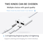 JOYROOM S-Y104 Adaptateur Lightning + 3.5mm Série Ben pour Apple, Longueur : 1.2m