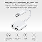 JOYROOM S-Y104 Adaptateur Lightning + 3.5mm Série Ben pour Apple, Longueur : 1.2m