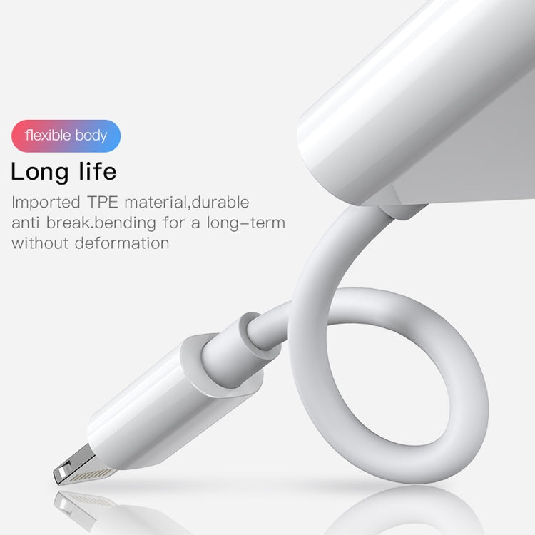 JOYROOM S-Y104 Adaptateur Lightning + 3.5mm Série Ben pour Apple, Longueur : 1.2m