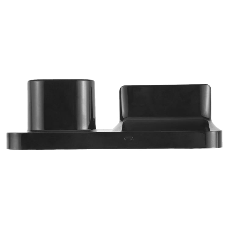 Station de recharge sans fil rechargeable pour téléphone portable et casque, avec interface Micro USB + USB-C / Type-C + 8 broches