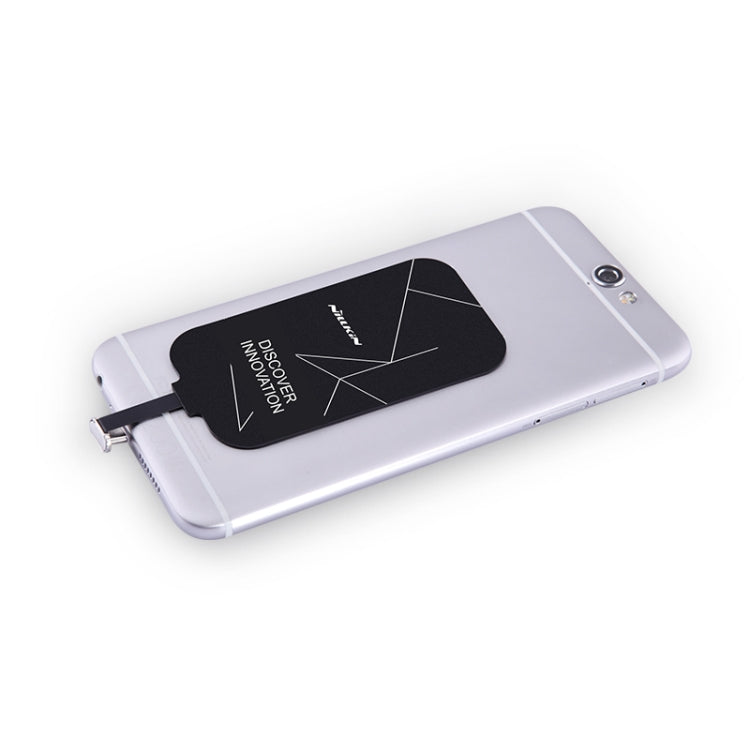 Récepteur de charge sans fil NILLKIN Magic Tag QI standard pour iPhone 7 Plus / 6s Plus / 6 Plus, avec port 8 broches, longueur : 109 mm, pour iPhone 7 Plus