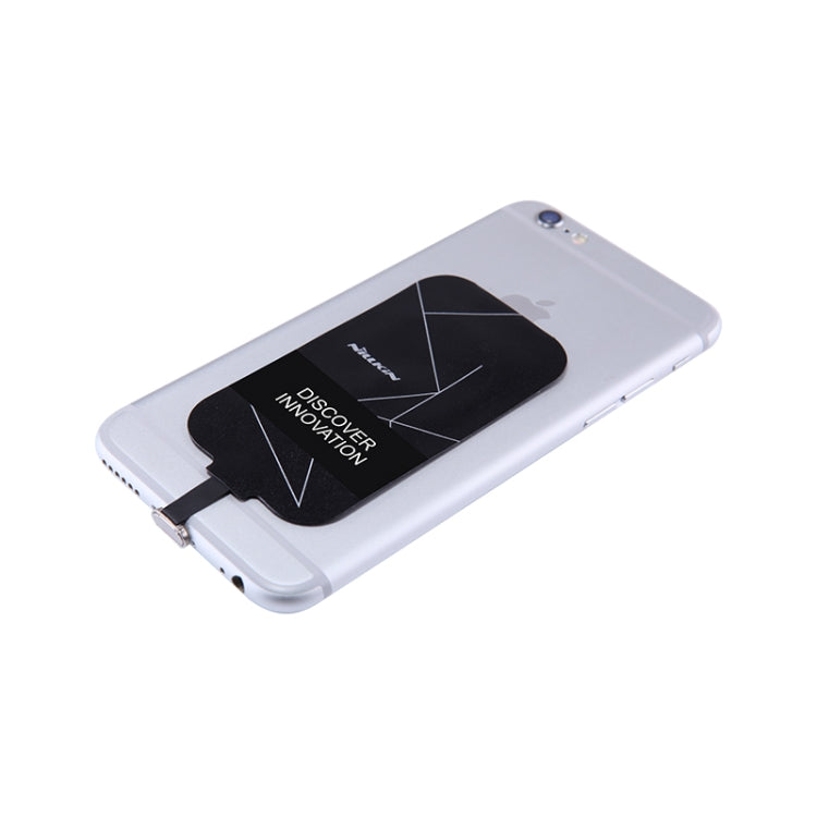 Récepteur de chargement sans fil NILLKIN Magic Tag Qi standard pour iPhone 7 / 6s / 6 / 5S / 5, avec port 8 broches, longueur: 98mm, pour iPhone 7