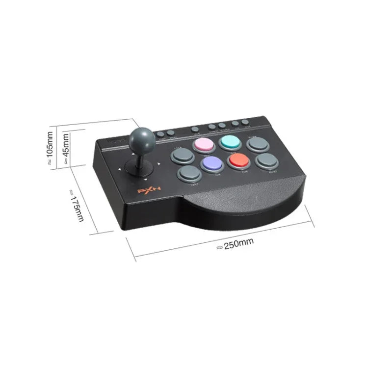 Manette de jeu PXN PXN-0082 Gladiator Street Machine avec bascule pour Nintendo Switch / PC / Android / PS3 / PS4 / Xbox One, PXN-0082