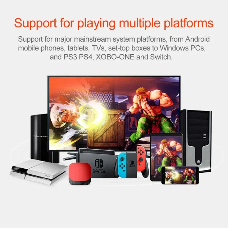 Manette de jeu PXN PXN-0082 Gladiator Street Machine avec bascule pour Nintendo Switch / PC / Android / PS3 / PS4 / Xbox One, PXN-0082