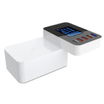 CDA33Q Chargeur multifonction 40W QC 3.0 USB + 3 ports USB + ports USB-C / Type-C avec écran LED, prise AU, prise AU