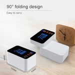 CDA33Q Chargeur multifonction 40W QC 3.0 USB + 3 ports USB + ports USB-C / Type-C avec écran LED, prise AU, prise AU