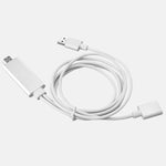 Câble adaptateur Onten 7562 USB femelle vers HDMI pour iPhone / Android (téléphone vers HDTV)