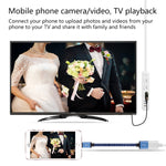 Câble adaptateur Onten 7562 USB femelle vers HDMI pour iPhone / Android (téléphone vers HDTV)