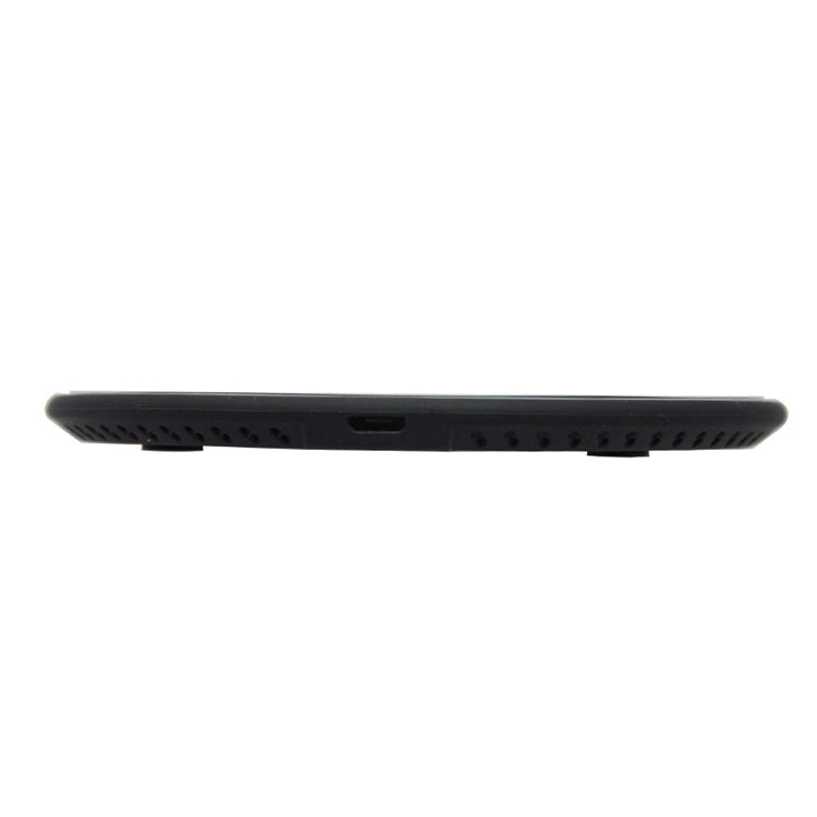 Chargeur sans fil ultra-fin 10W KD-1 pour téléphones Android & iPhone, charge rapide, noir