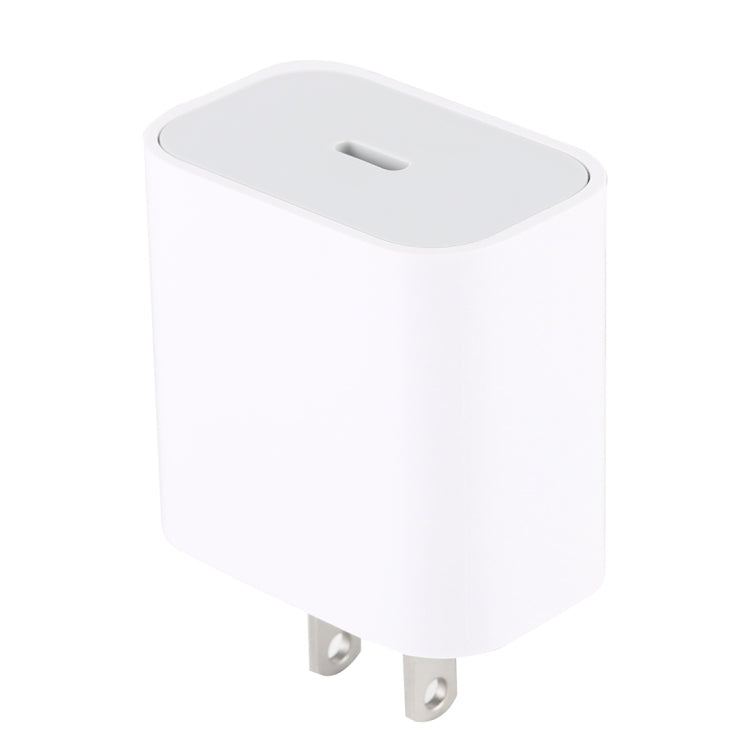 Chargeur de voyage 18W USB-C / Type-C, prise US, prise US 18W
