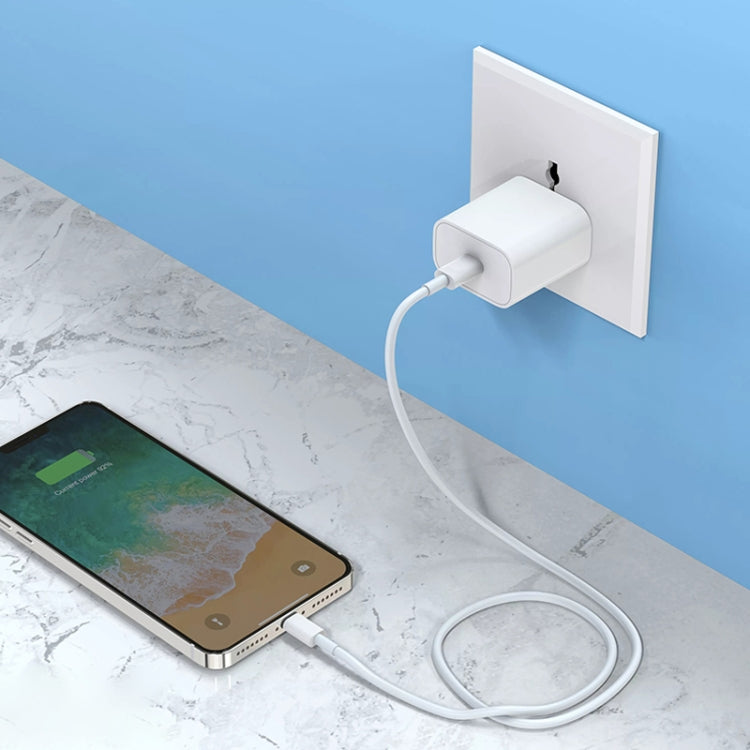 Chargeur de voyage 18W USB-C / Type-C, prise US, prise US 18W