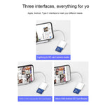 Adaptateur de lecteur de carte SD NK105 à 8 broches, compatible avec les systèmes IOS 9.1 et supérieurs, NK105
