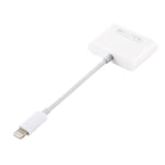 Adaptateur de lecteur de caméra USB NK101 8 broches, compatible avec les systèmes IOS 9.1 et supérieurs, NK101