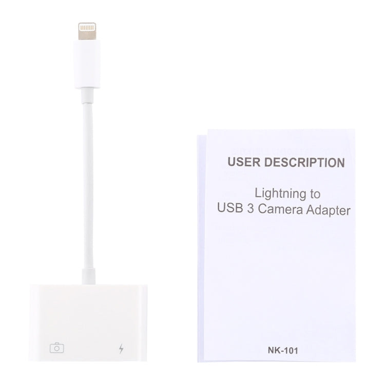 Adaptateur de lecteur de caméra USB NK101 8 broches, compatible avec les systèmes IOS 9.1 et supérieurs, NK101