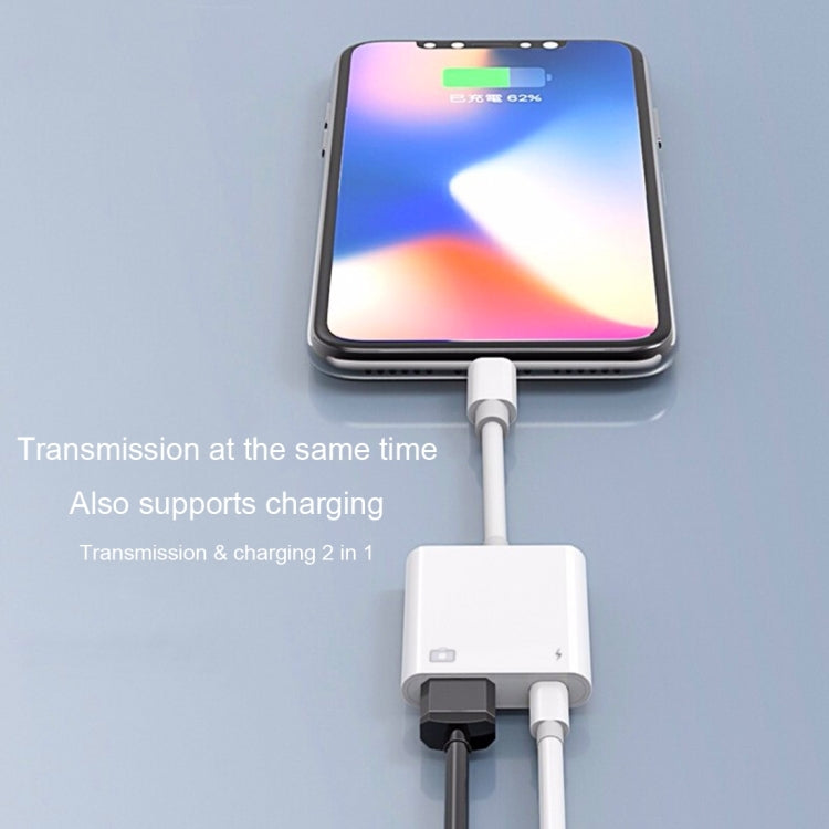 Adaptateur de lecteur de caméra USB NK101 8 broches, compatible avec les systèmes IOS 9.1 et supérieurs, NK101